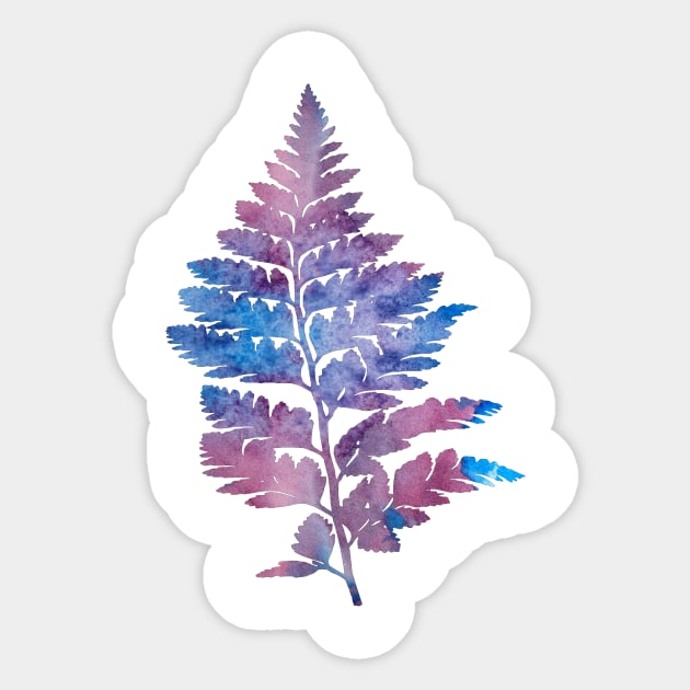 Fern Sticker by TheJollyMarten